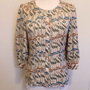Ginny Hilfiger silk blouse